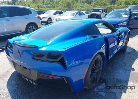 2016 Chevrolet Corvette Stingray из США, поврежденный, VIN 1G1YB2D7XG5107868